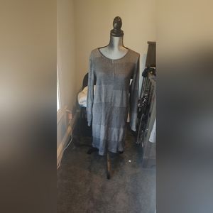 Grey Gap sweater dress size L